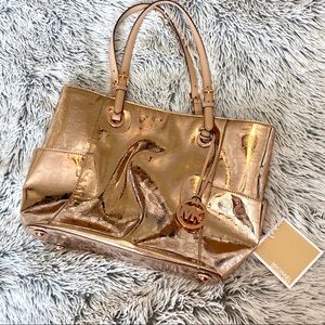 Michael Kors Rose Gold Tote